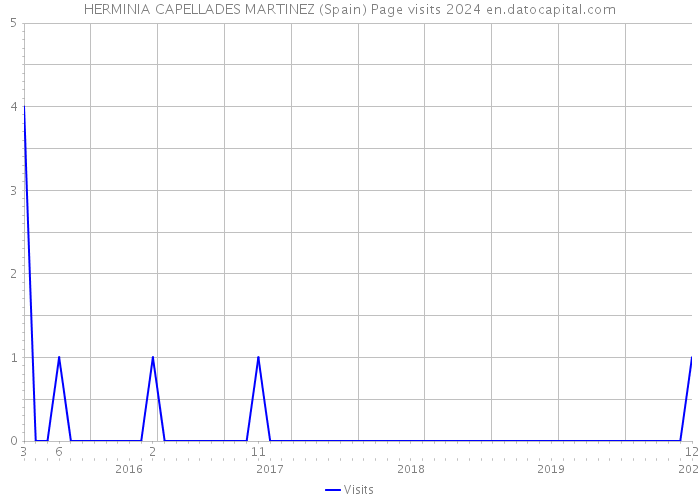 HERMINIA CAPELLADES MARTINEZ (Spain) Page visits 2024 