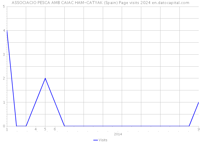 ASSOCIACIO PESCA AMB CAIAC HAM-CATYAK (Spain) Page visits 2024 