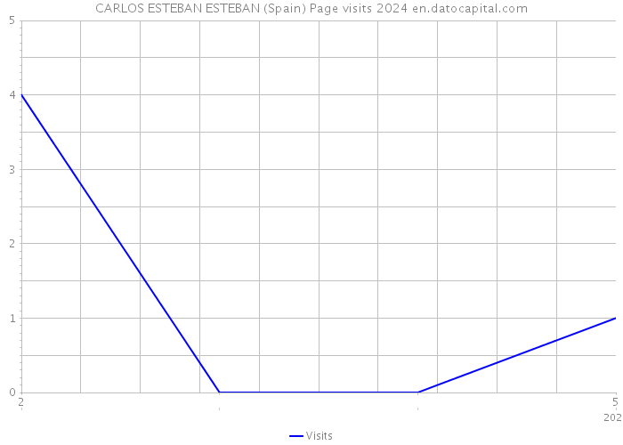CARLOS ESTEBAN ESTEBAN (Spain) Page visits 2024 