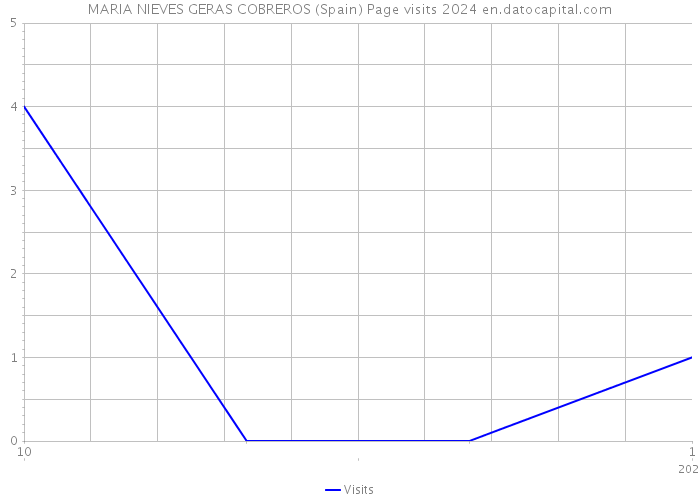 MARIA NIEVES GERAS COBREROS (Spain) Page visits 2024 