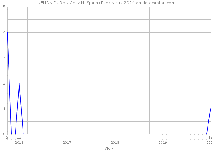 NELIDA DURAN GALAN (Spain) Page visits 2024 