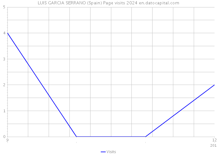 LUIS GARCIA SERRANO (Spain) Page visits 2024 