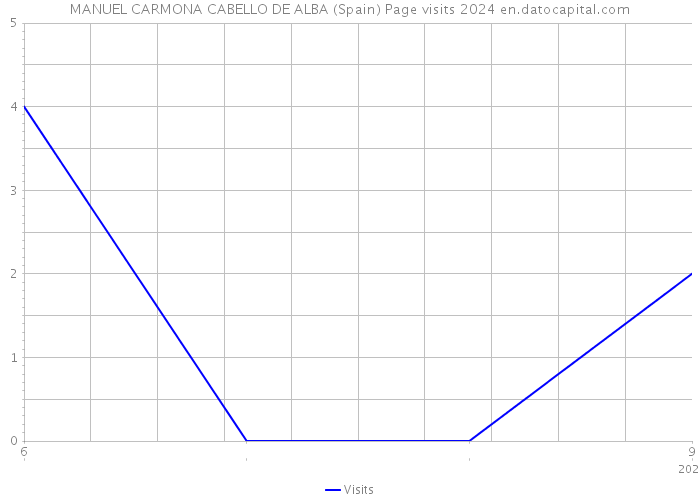 MANUEL CARMONA CABELLO DE ALBA (Spain) Page visits 2024 