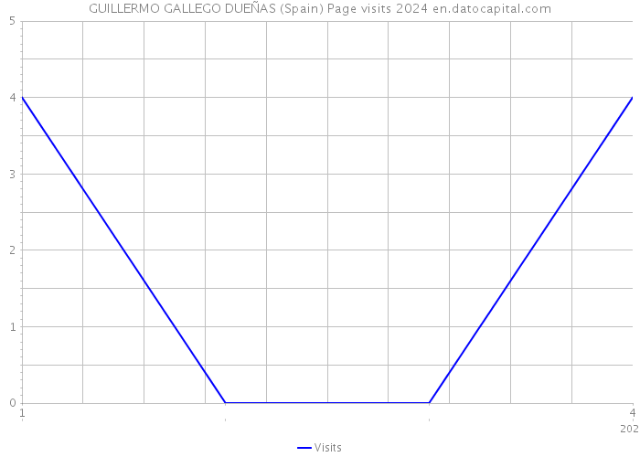 GUILLERMO GALLEGO DUEÑAS (Spain) Page visits 2024 