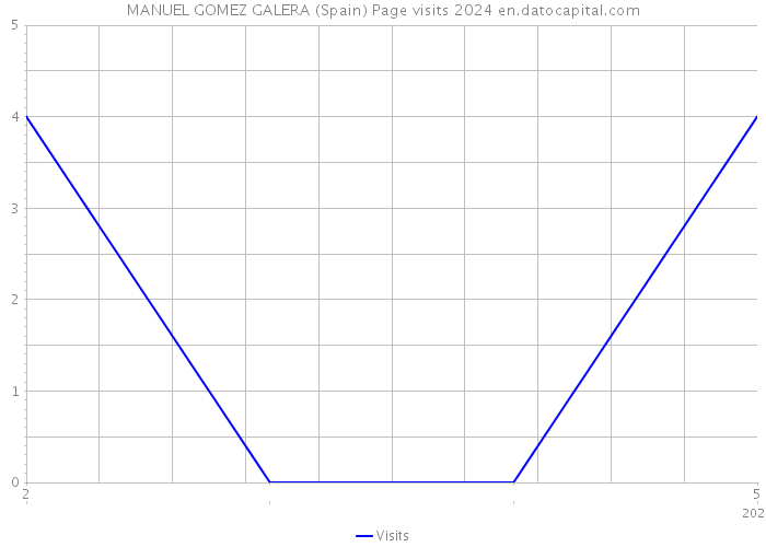 MANUEL GOMEZ GALERA (Spain) Page visits 2024 