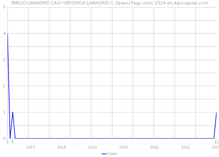 EMILIO LAMADRID GAO-VERONICA LAMADRID G (Spain) Page visits 2024 