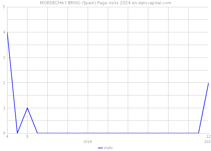 MORDECHAY BRING (Spain) Page visits 2024 