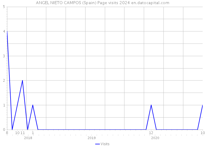 ANGEL NIETO CAMPOS (Spain) Page visits 2024 
