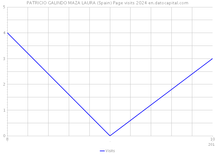 PATRICIO GALINDO MAZA LAURA (Spain) Page visits 2024 