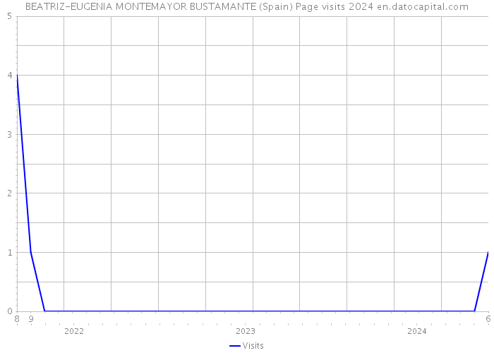 BEATRIZ-EUGENIA MONTEMAYOR BUSTAMANTE (Spain) Page visits 2024 