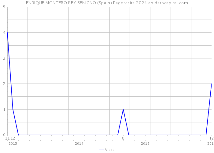 ENRIQUE MONTERO REY BENIGNO (Spain) Page visits 2024 