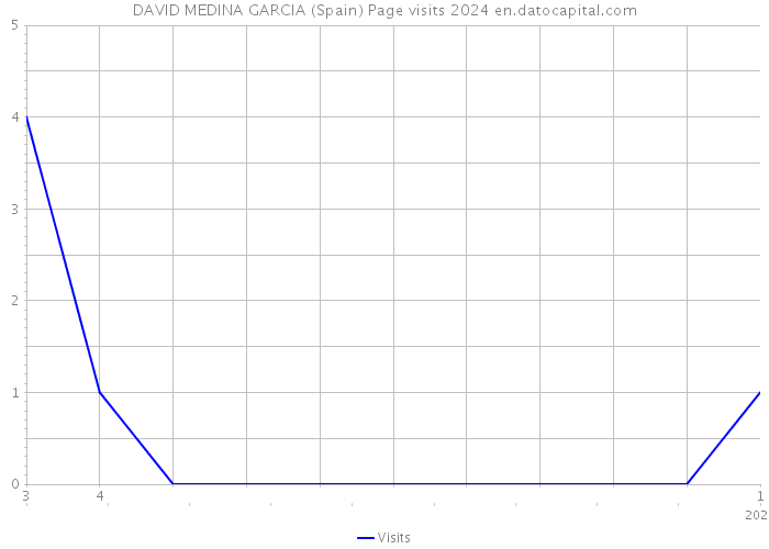 DAVID MEDINA GARCIA (Spain) Page visits 2024 