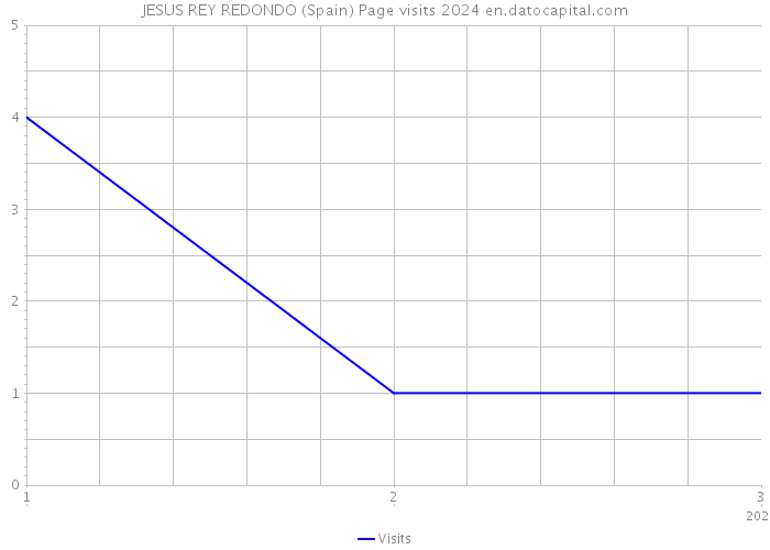 JESUS REY REDONDO (Spain) Page visits 2024 