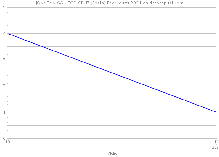 JONATAN GALLEGO CRUZ (Spain) Page visits 2024 