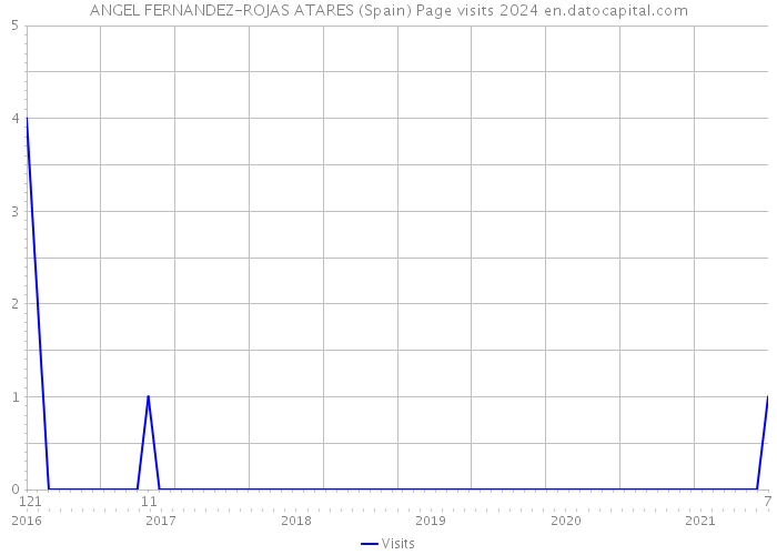 ANGEL FERNANDEZ-ROJAS ATARES (Spain) Page visits 2024 