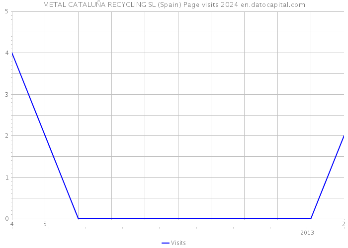 METAL CATALUÑA RECYCLING SL (Spain) Page visits 2024 