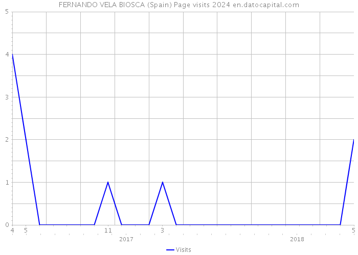 FERNANDO VELA BIOSCA (Spain) Page visits 2024 