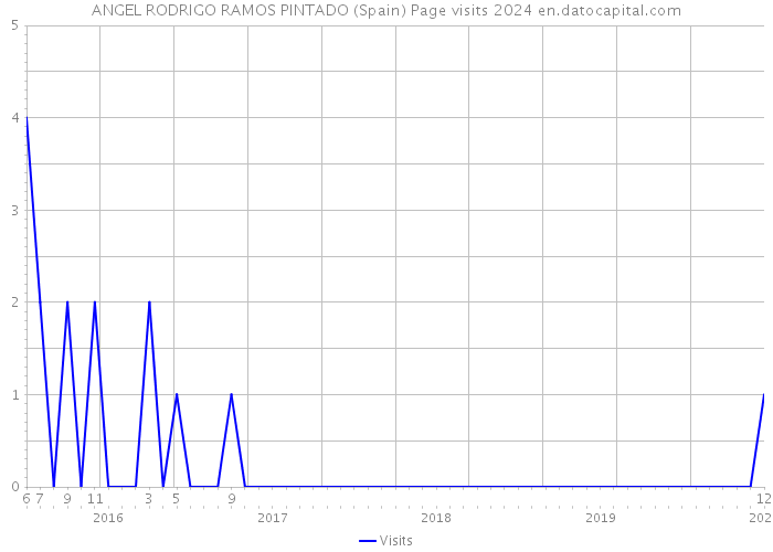 ANGEL RODRIGO RAMOS PINTADO (Spain) Page visits 2024 