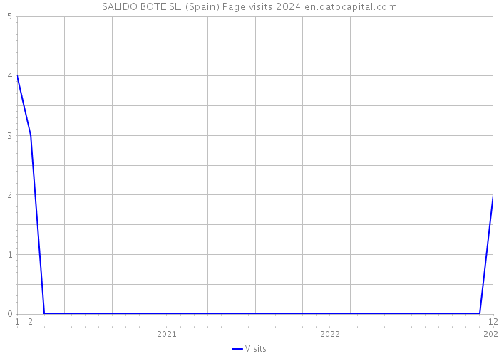 SALIDO BOTE SL. (Spain) Page visits 2024 