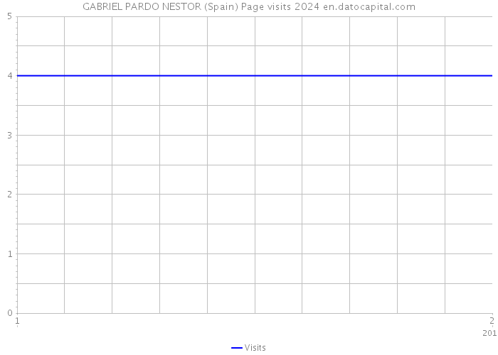 GABRIEL PARDO NESTOR (Spain) Page visits 2024 