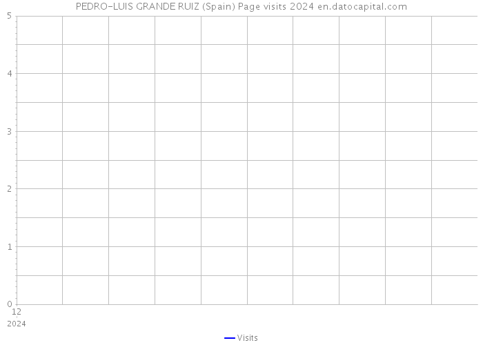 PEDRO-LUIS GRANDE RUIZ (Spain) Page visits 2024 