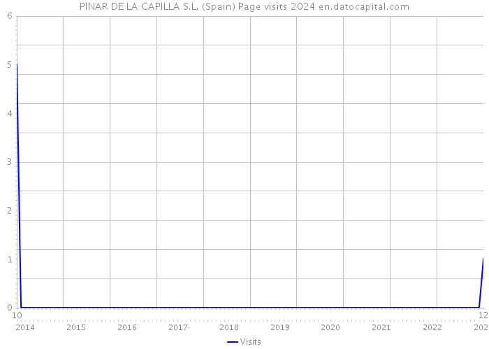 PINAR DE LA CAPILLA S.L. (Spain) Page visits 2024 