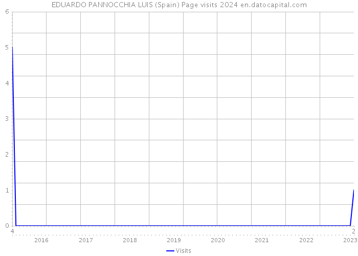 EDUARDO PANNOCCHIA LUIS (Spain) Page visits 2024 