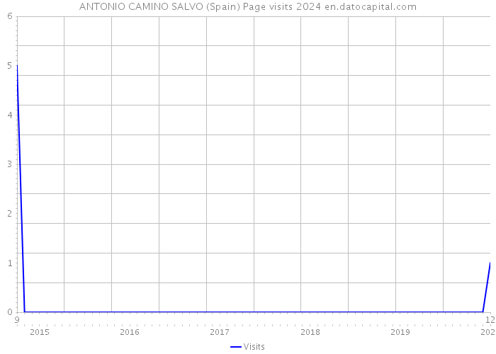 ANTONIO CAMINO SALVO (Spain) Page visits 2024 