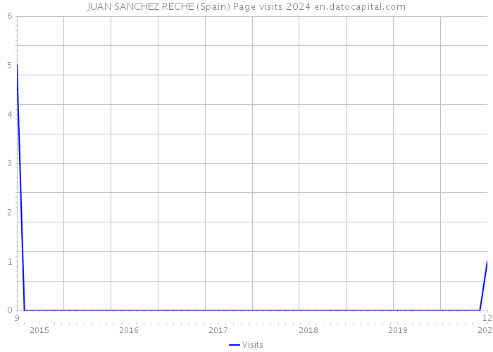 JUAN SANCHEZ RECHE (Spain) Page visits 2024 