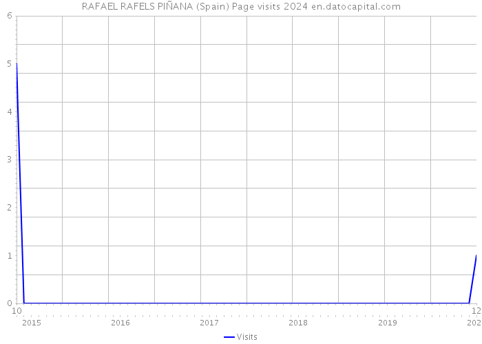 RAFAEL RAFELS PIÑANA (Spain) Page visits 2024 