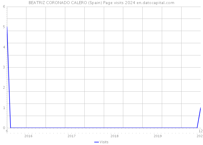 BEATRIZ CORONADO CALERO (Spain) Page visits 2024 