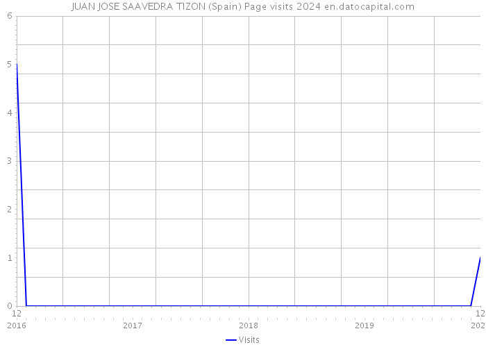 JUAN JOSE SAAVEDRA TIZON (Spain) Page visits 2024 