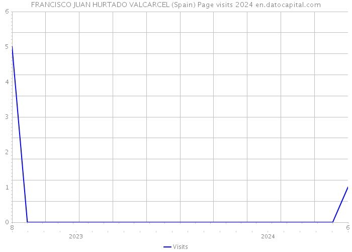FRANCISCO JUAN HURTADO VALCARCEL (Spain) Page visits 2024 