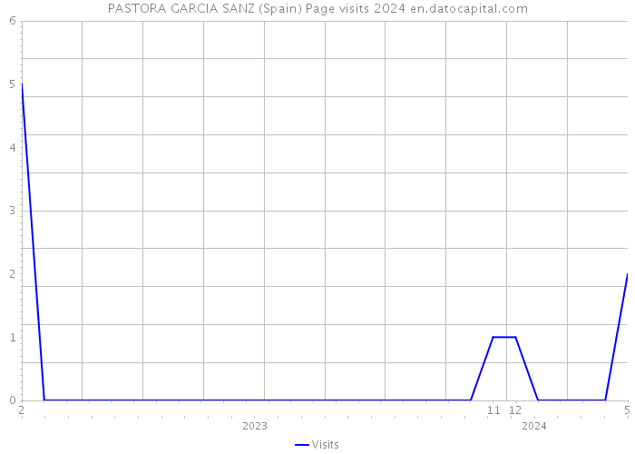 PASTORA GARCIA SANZ (Spain) Page visits 2024 