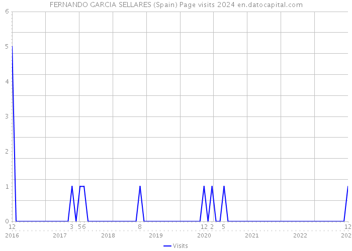 FERNANDO GARCIA SELLARES (Spain) Page visits 2024 