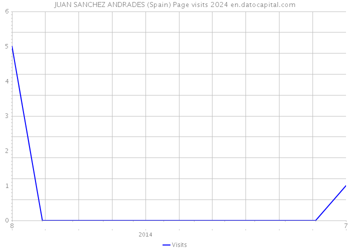 JUAN SANCHEZ ANDRADES (Spain) Page visits 2024 