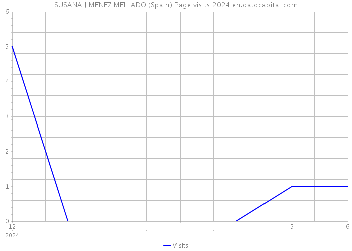 SUSANA JIMENEZ MELLADO (Spain) Page visits 2024 