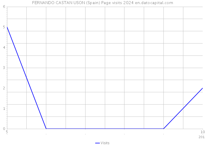 FERNANDO CASTAN USON (Spain) Page visits 2024 
