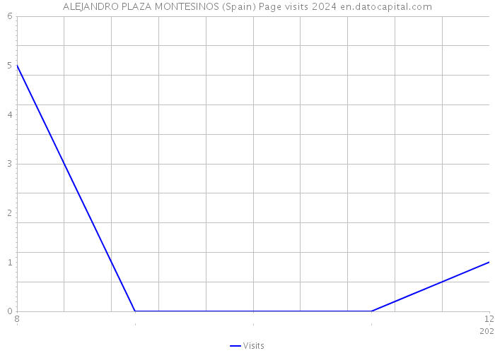 ALEJANDRO PLAZA MONTESINOS (Spain) Page visits 2024 