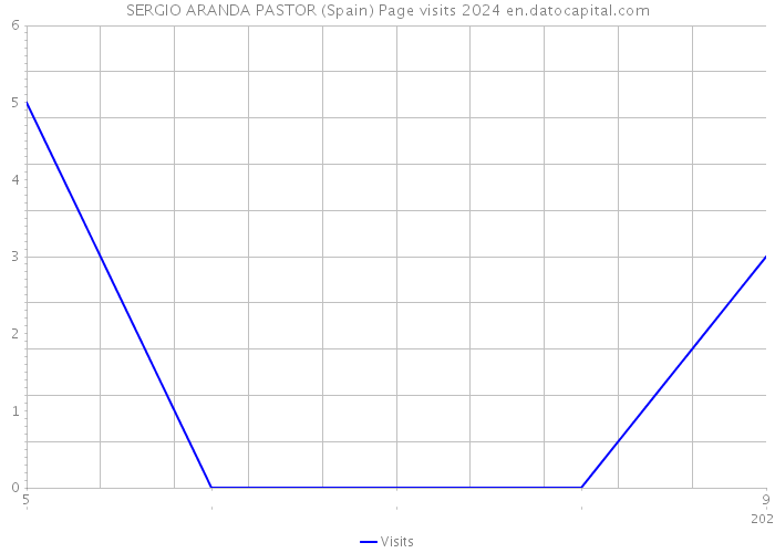 SERGIO ARANDA PASTOR (Spain) Page visits 2024 