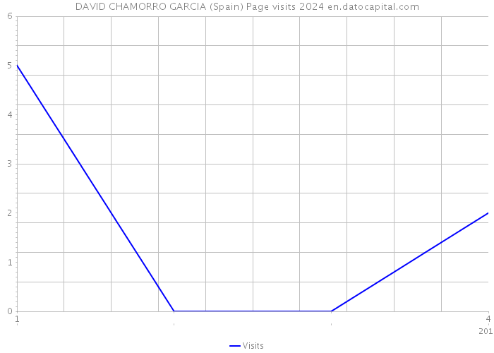 DAVID CHAMORRO GARCIA (Spain) Page visits 2024 