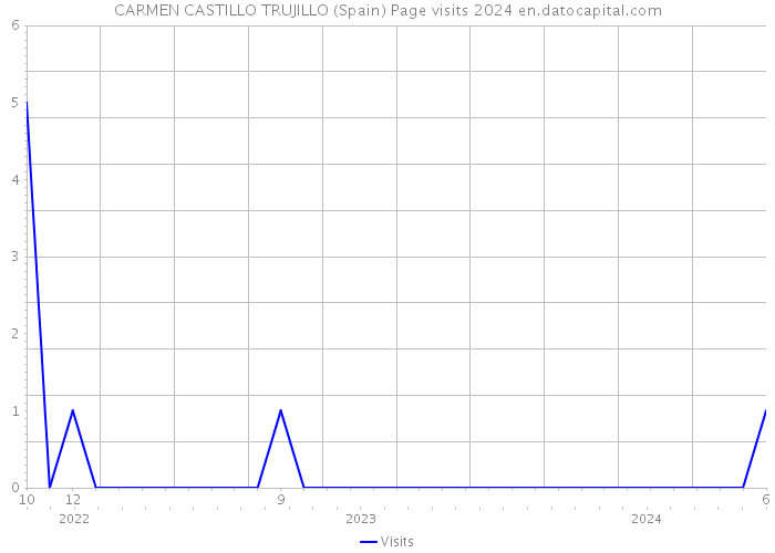 CARMEN CASTILLO TRUJILLO (Spain) Page visits 2024 