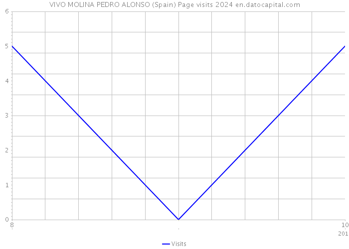 VIVO MOLINA PEDRO ALONSO (Spain) Page visits 2024 