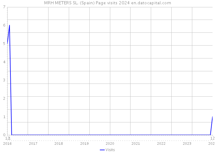 MRH METERS SL. (Spain) Page visits 2024 