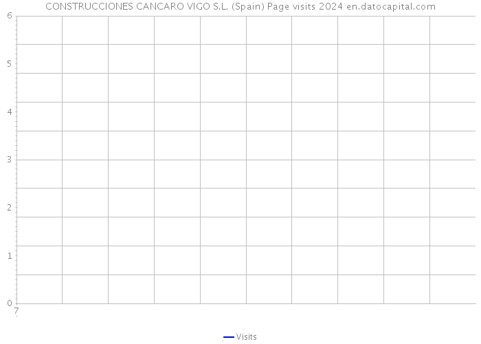 CONSTRUCCIONES CANCARO VIGO S.L. (Spain) Page visits 2024 