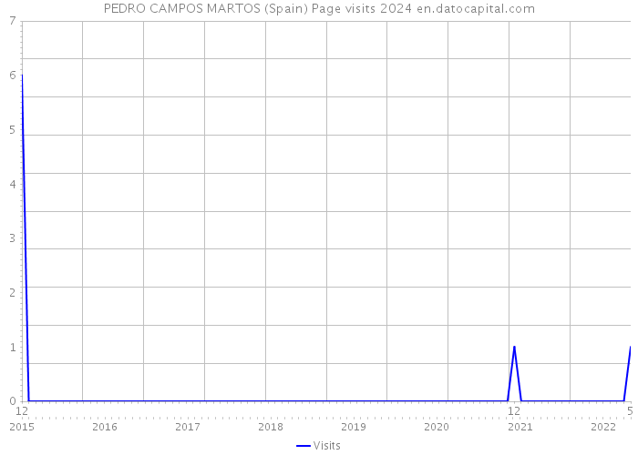 PEDRO CAMPOS MARTOS (Spain) Page visits 2024 