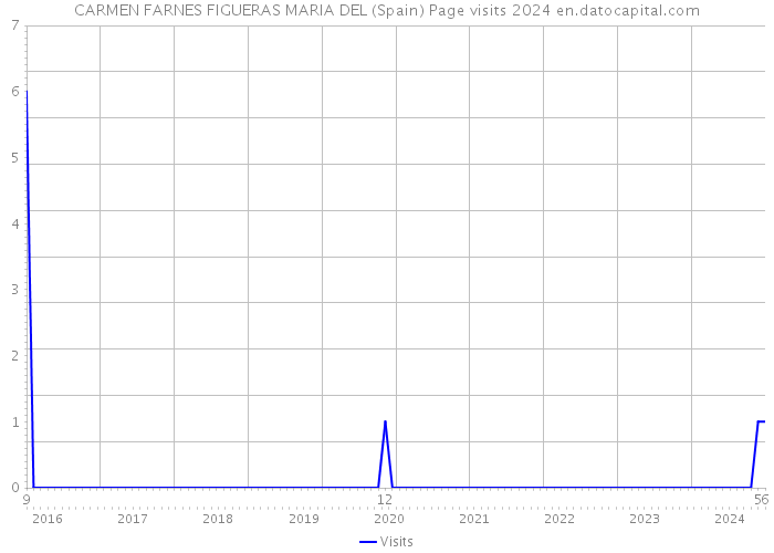 CARMEN FARNES FIGUERAS MARIA DEL (Spain) Page visits 2024 