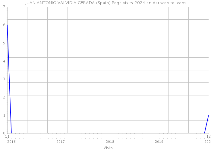 JUAN ANTONIO VALVIDIA GERADA (Spain) Page visits 2024 