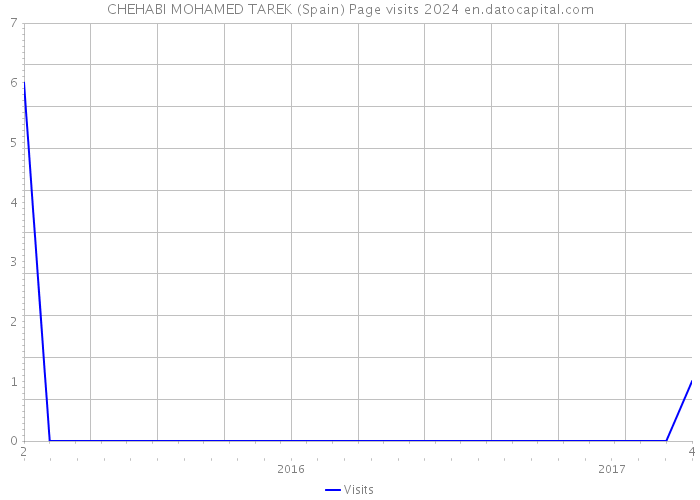 CHEHABI MOHAMED TAREK (Spain) Page visits 2024 