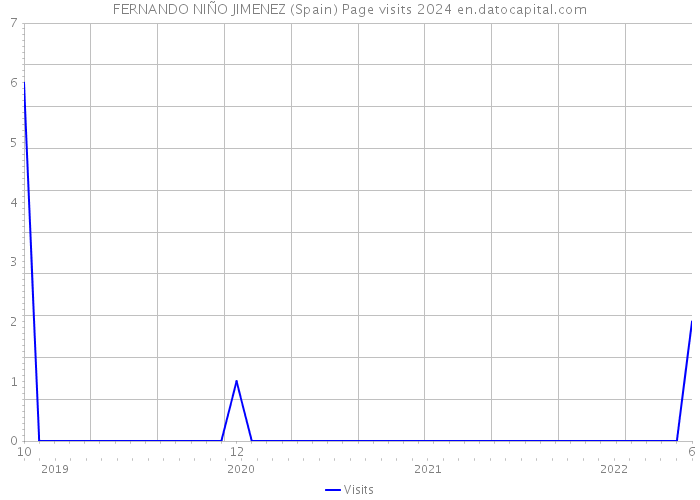 FERNANDO NIÑO JIMENEZ (Spain) Page visits 2024 
